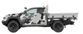 Ford Ranger Super Duty Super Cab Chassis